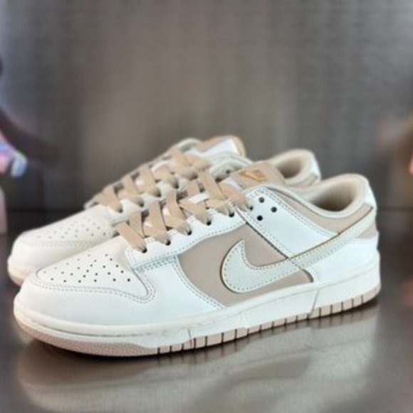 Nike Dunk Low Gold Swoosh